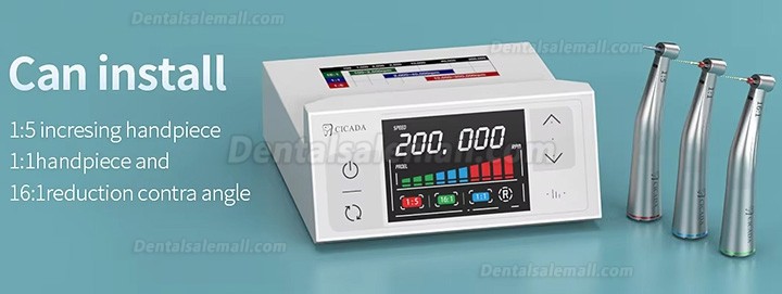 CICADA Dental Brushless LED Electric Motor Internal Spray E-Type CICADA Dental Brushless LED Electric Motor Internal Spray E-Type